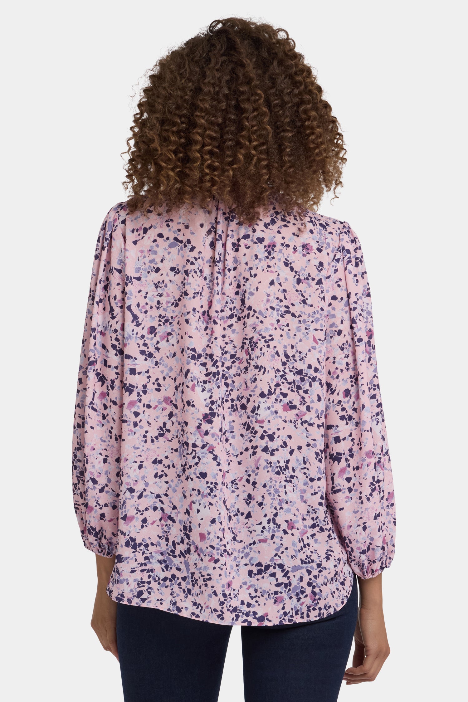 NYDJ Puff Sleeved Popover Top  - Parc Monceau