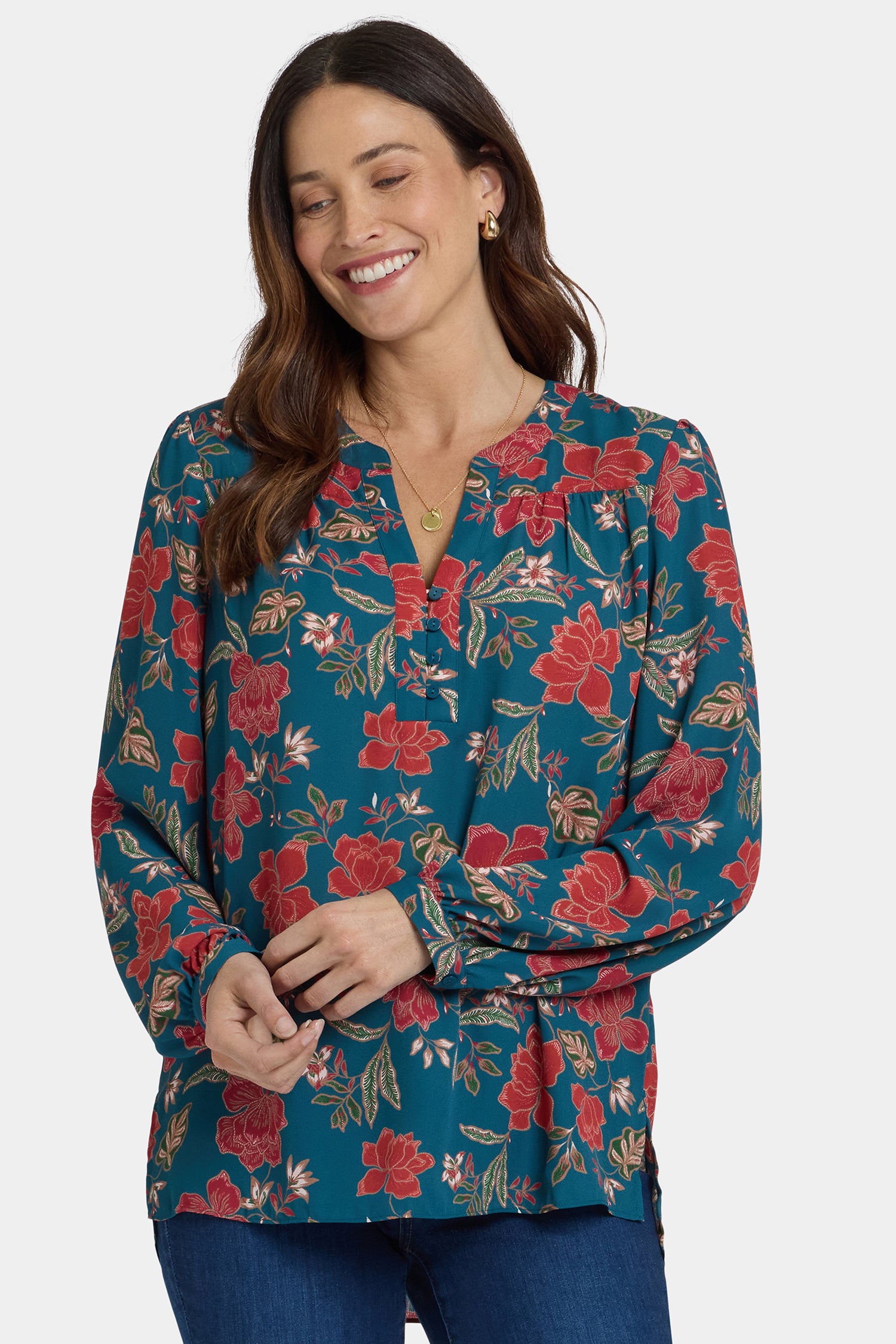 NYDJ Trinity Blouse  - Rue Mademoiselle
