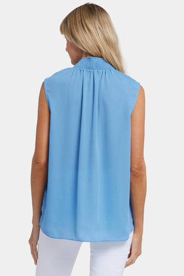 NYDJ Sleeveless Gemma Blouse  - Pacific Coast