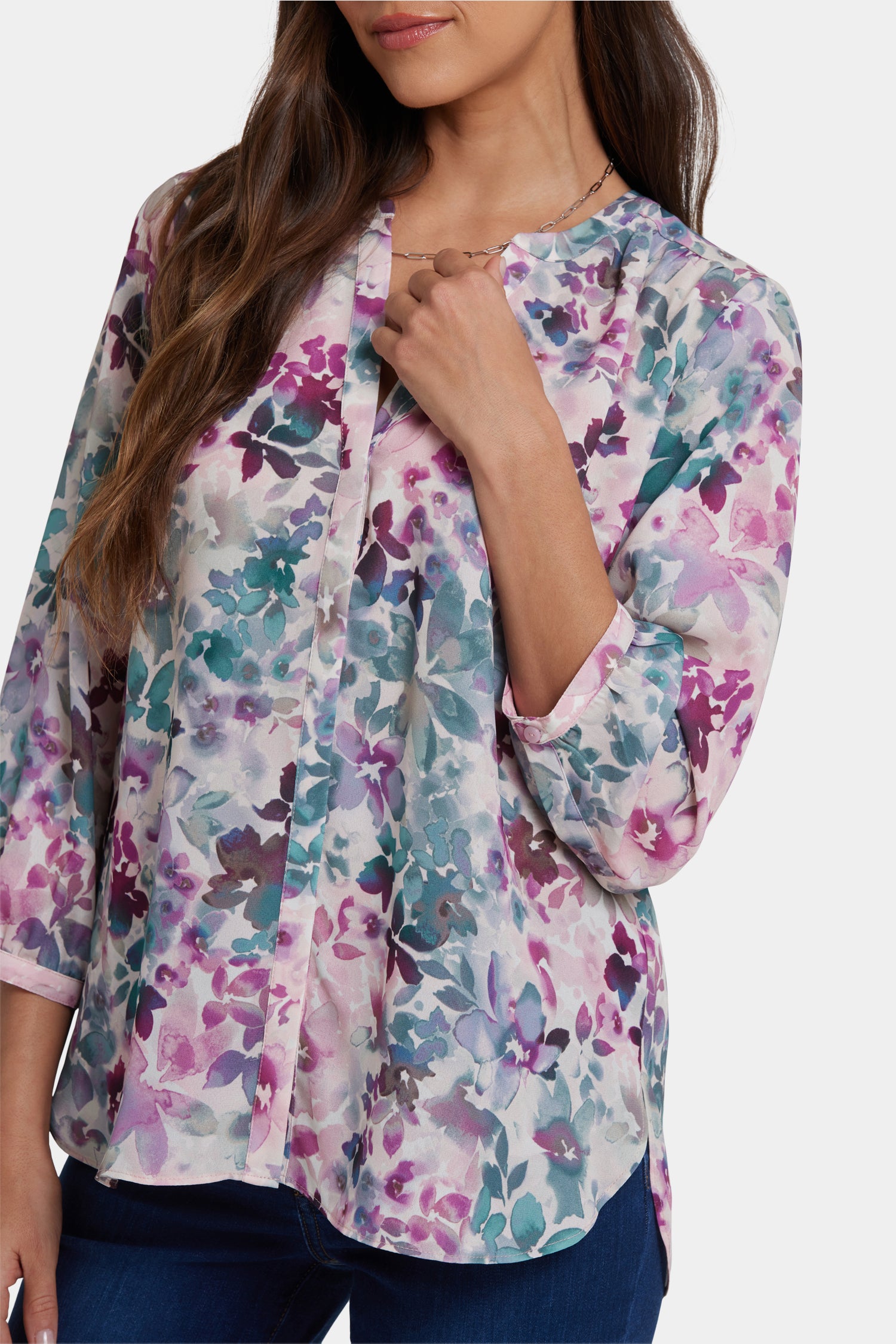 NYDJ Pintuck Blouse  - Le Marais