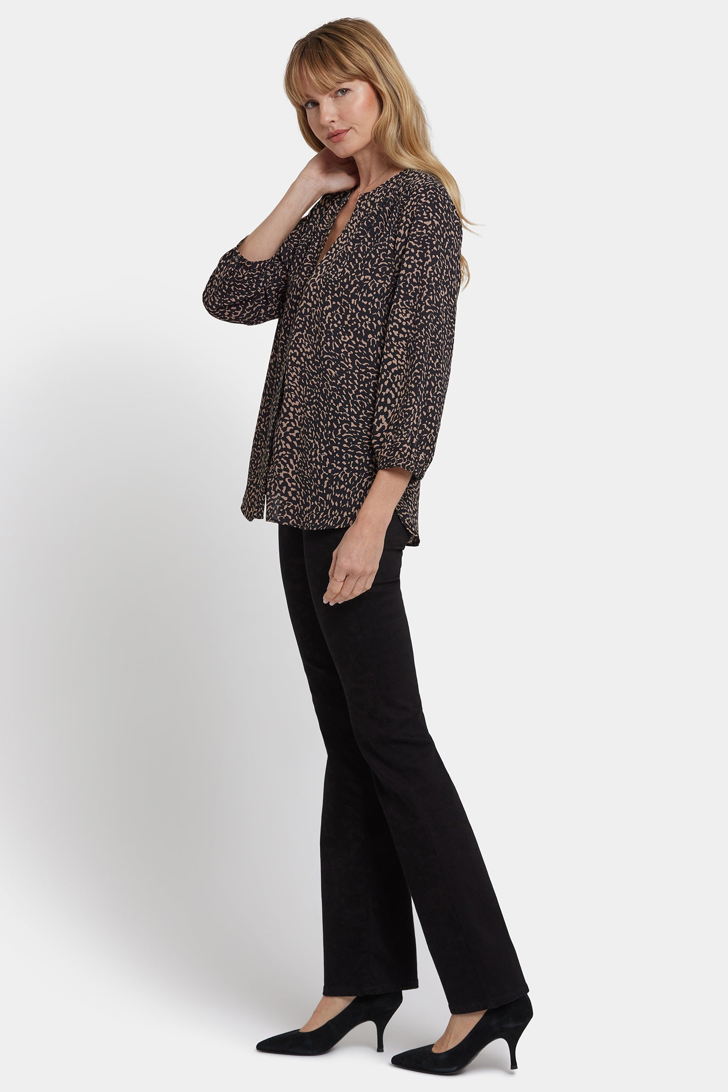NYDJ Pintuck Blouse  - Camille le Vie