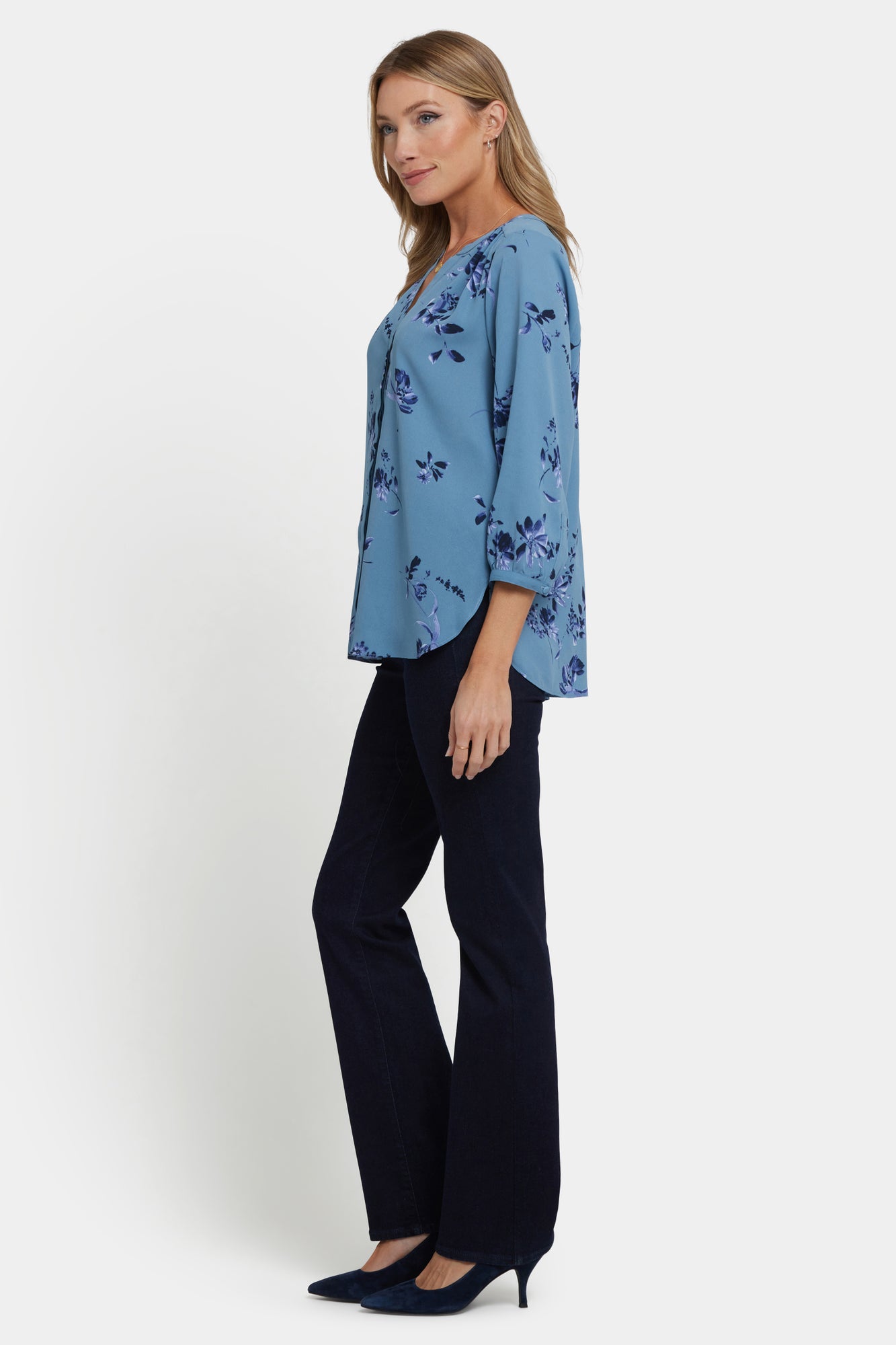 NYDJ Pintuck Blouse  - Antoinette