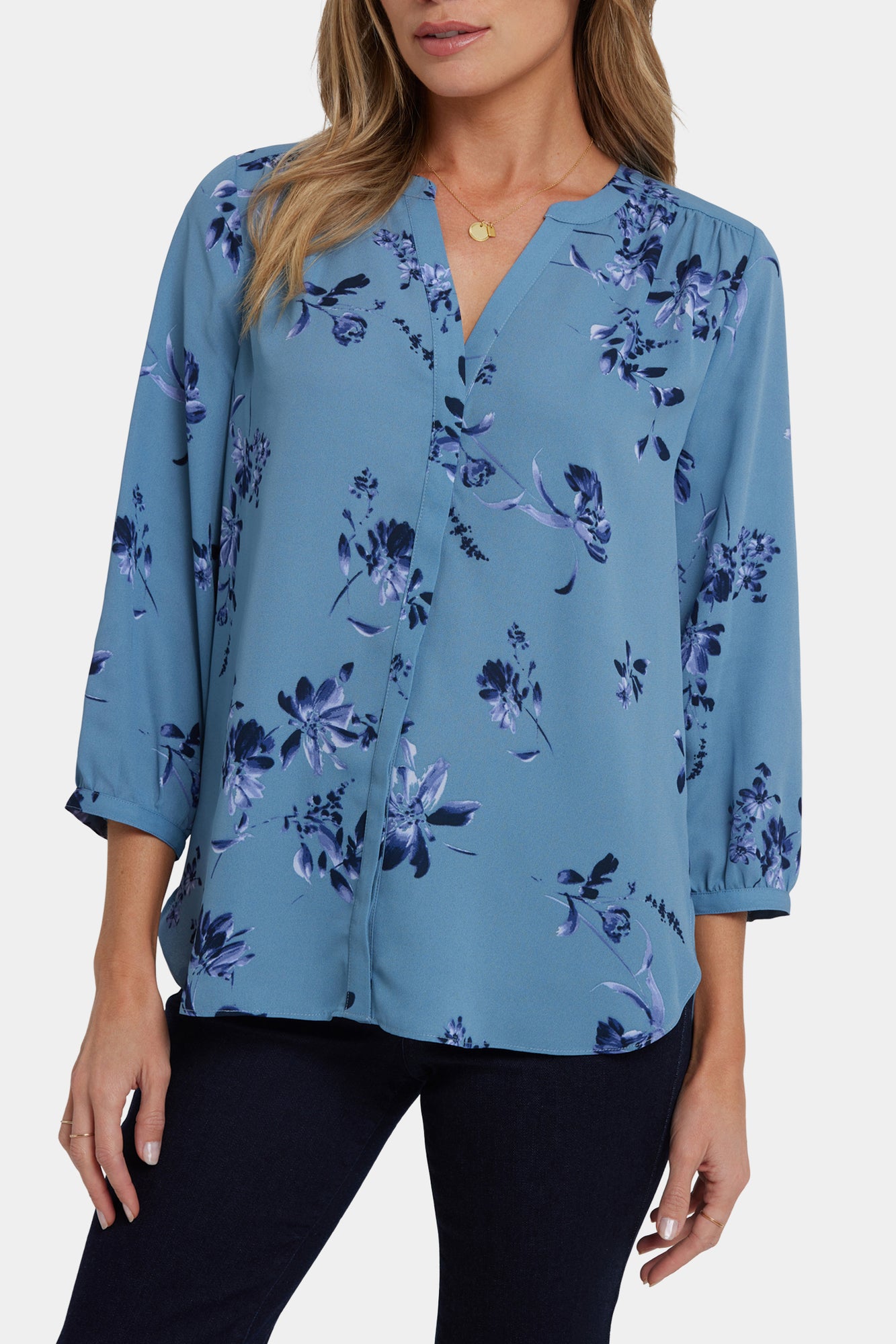 NYDJ Pintuck Blouse  - Antoinette