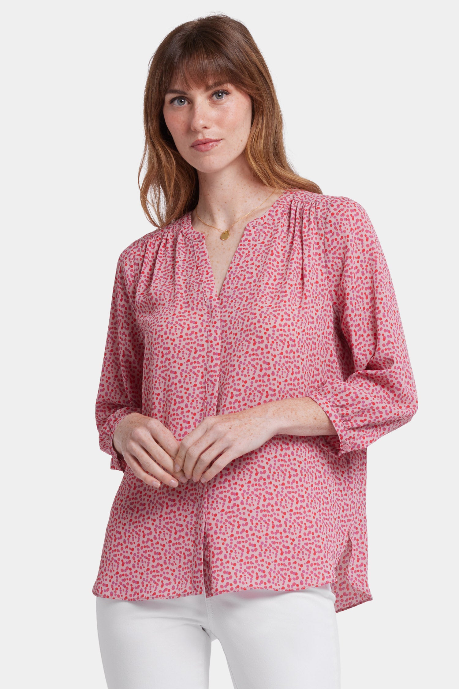 apolina kids Jean Blouse Alabaster 3-5y