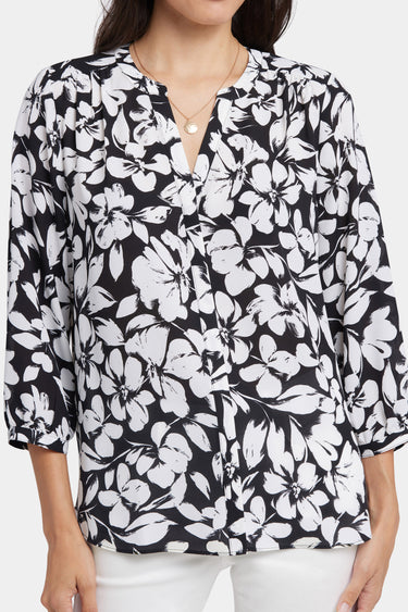 NYDJ Pintuck Blouse  - Gran Via