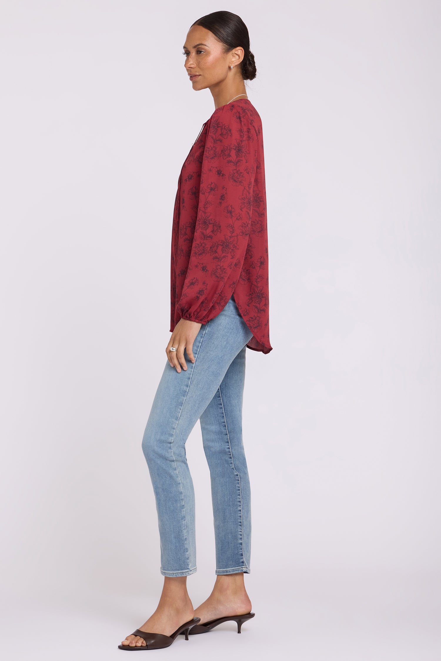 NYDJ Elsie Blouse  - Flora Botanica