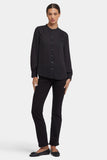 NYDJ Janie Blouse  - Black