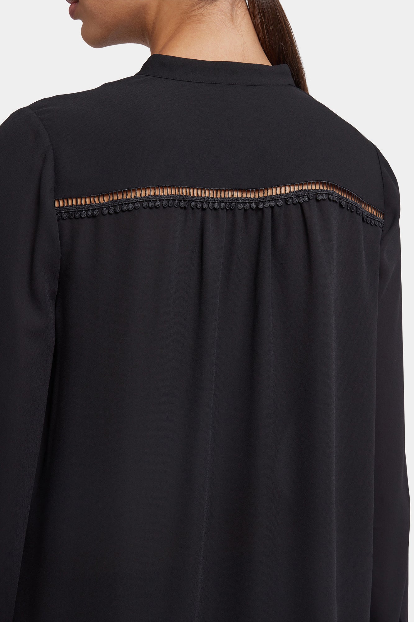 NYDJ Janie Blouse  - Black