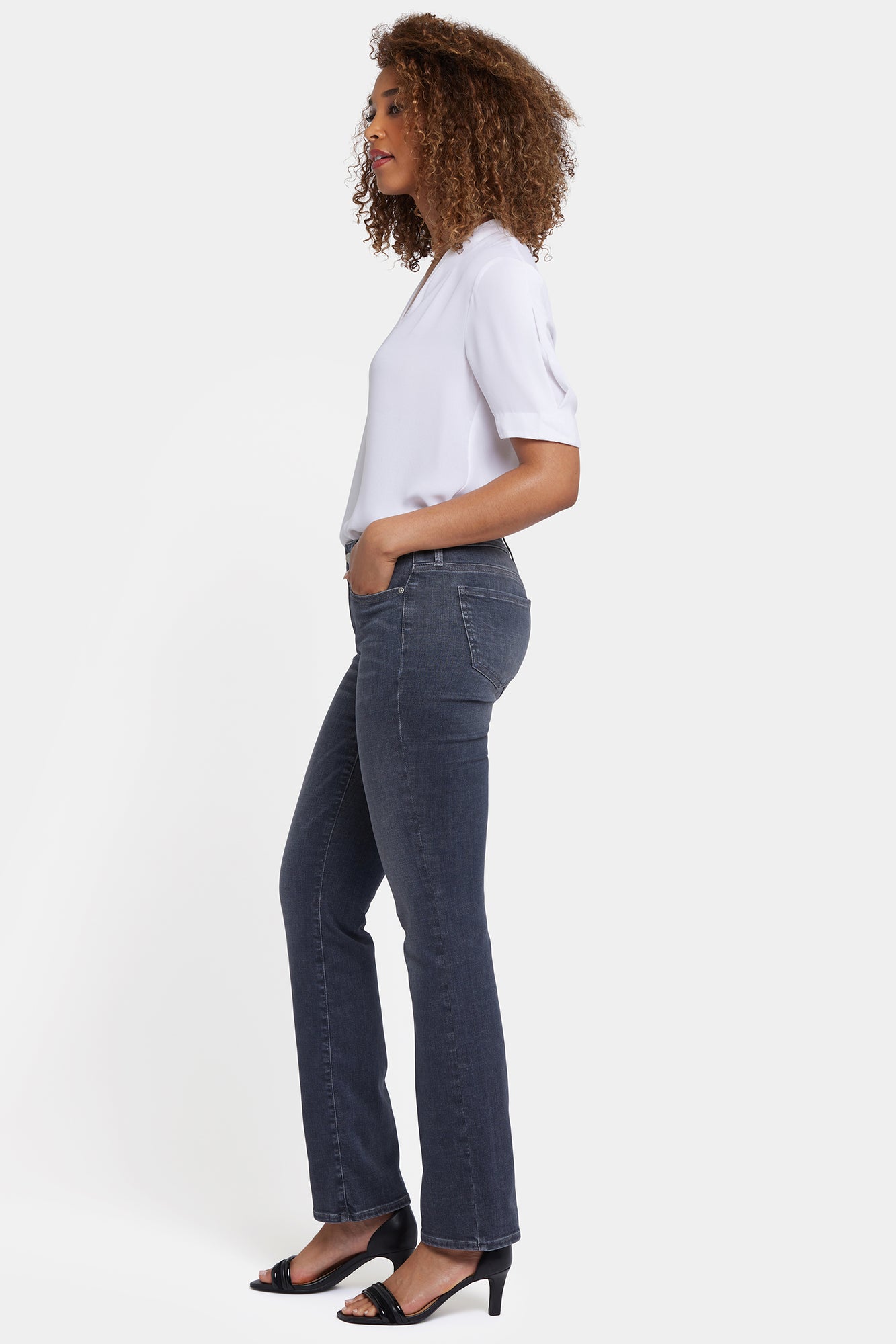 NYDJ Marilyn Straight Jeans  - Eastlake