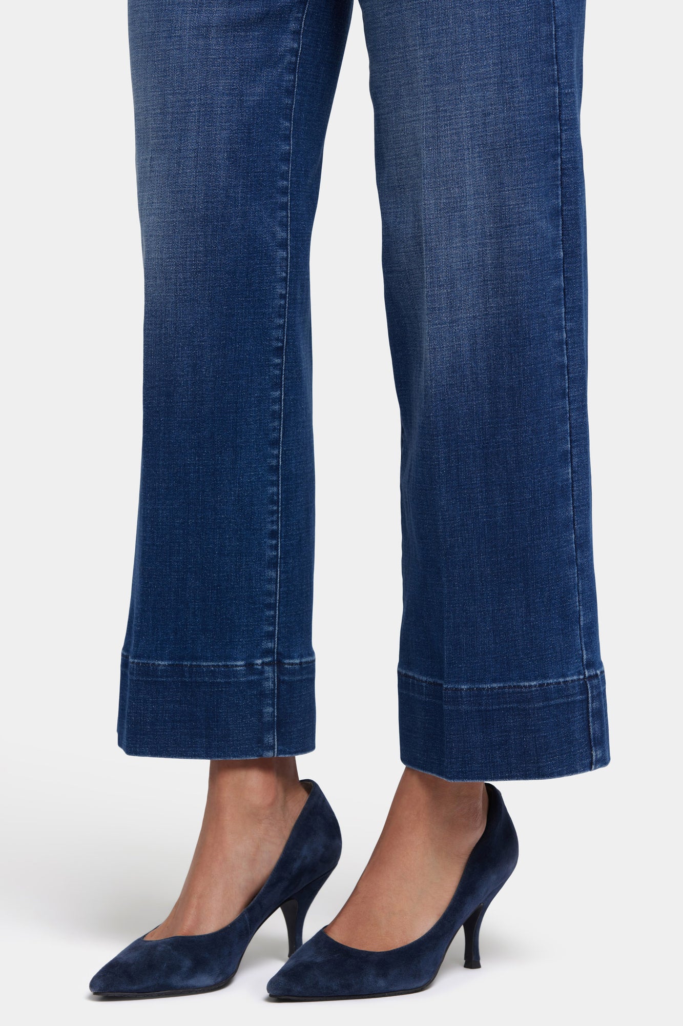 NYDJ Teresa Wide Leg Ankle Jeans With 3