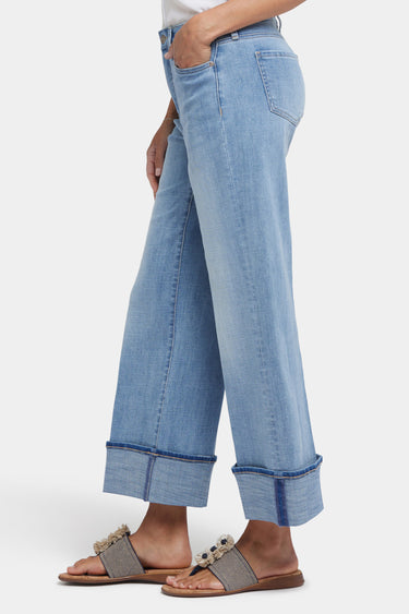 NYDJ Teresa Wide Leg Jeans  With High Rise, 28