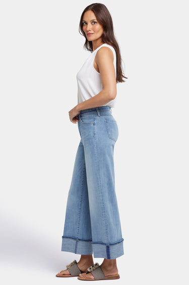 NYDJ Teresa Wide Leg Jeans  With High Rise, 28