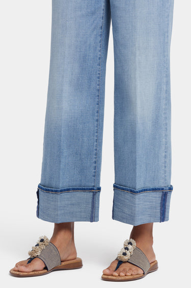 NYDJ Teresa Wide Leg Jeans  With High Rise, 28