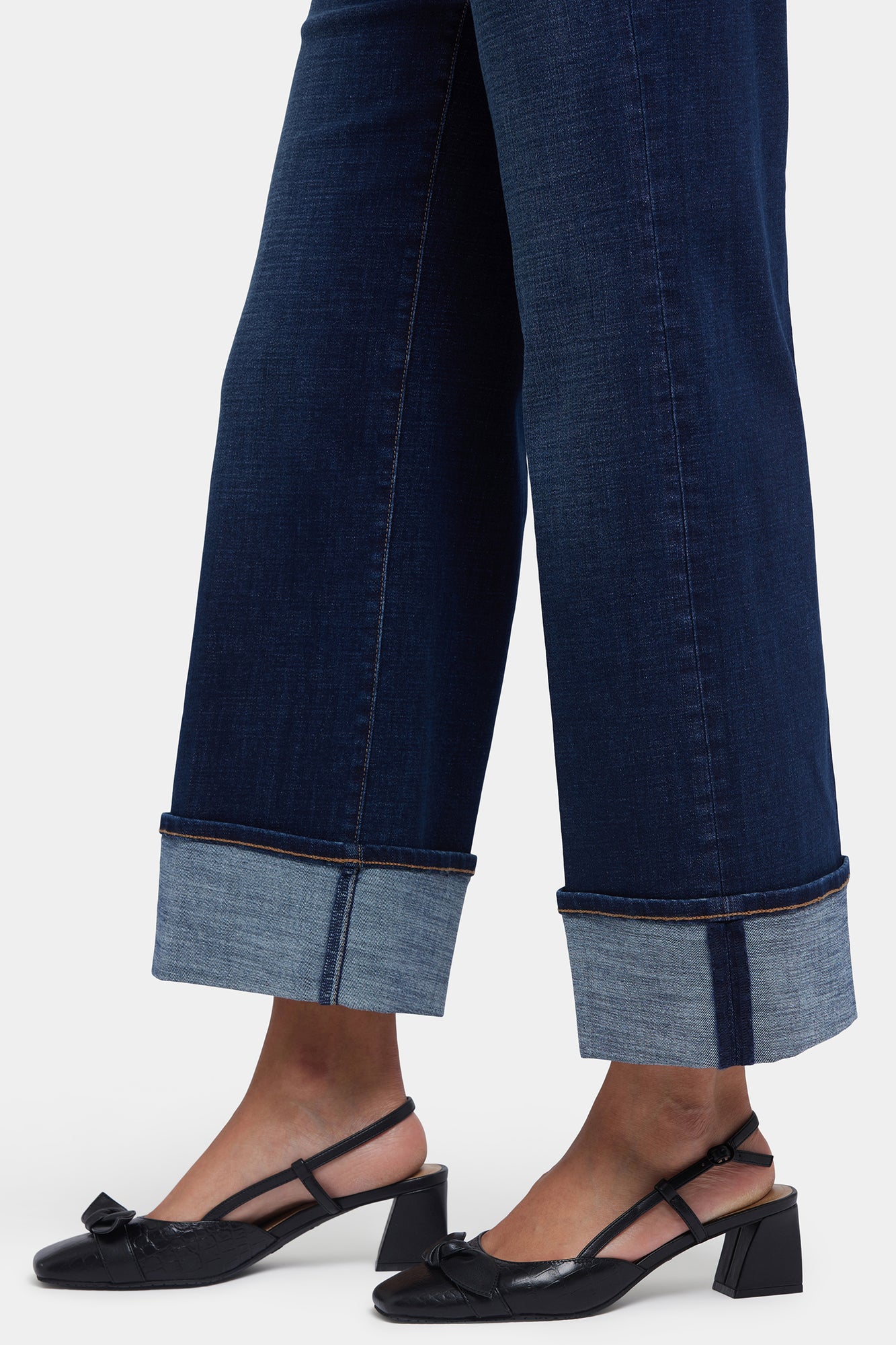 NYDJ Teresa Wide Leg Jeans  With High Rise, 28