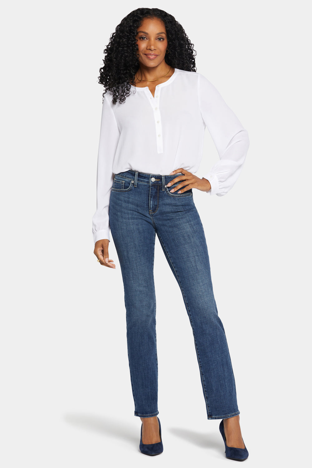 NYDJ Marilyn Straight Jeans  - Marcel