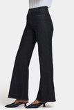 NYDJ Mia Palazzo Jeans With High Rise - Black Rinse