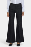 NYDJ Mia Palazzo Jeans With High Rise - Black Rinse