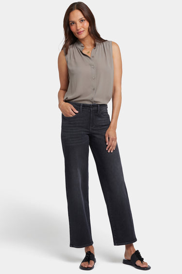 NYDJ Jemma Barrel Jeans With High Rise - Cordoba Cliff