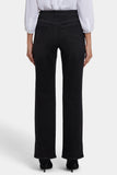 NYDJ Bailey Relaxed Straight Jeans With High Rise And 4" Side Slits - French Nightfall