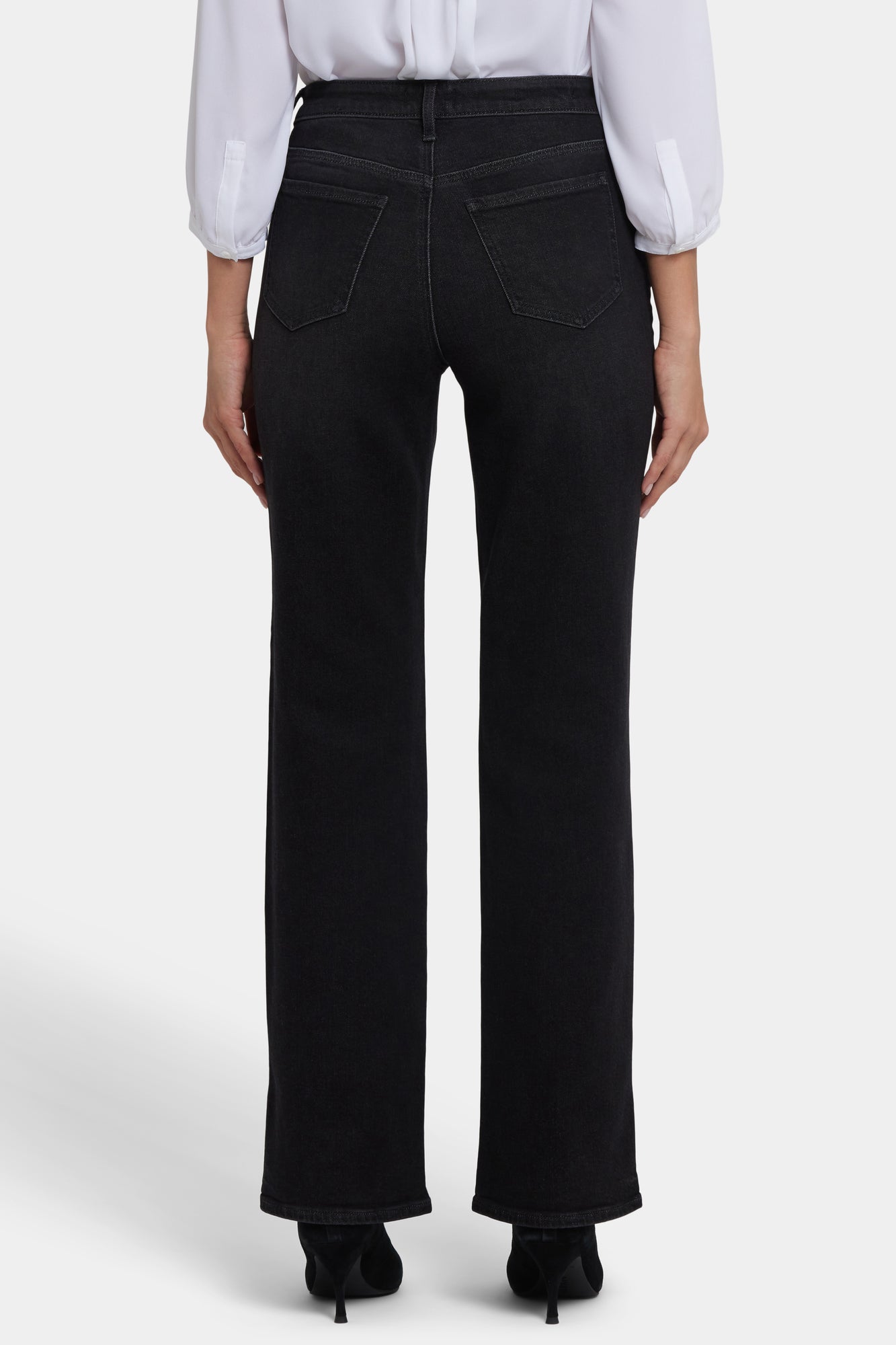 NYDJ Bailey Relaxed Straight Jeans With High Rise And 4