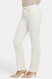NYDJ Marilyn Straight Jeans  - Winter White