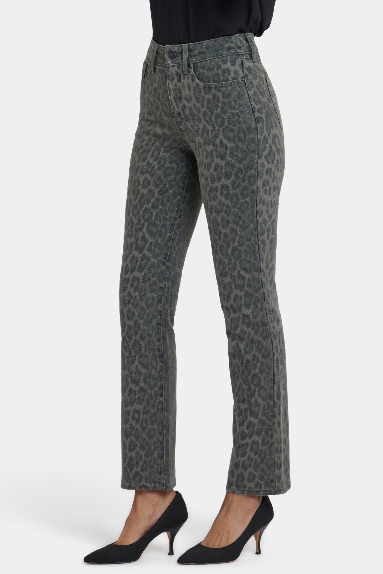 NYDJ Marilyn Straight Jeans With High Rise And 31