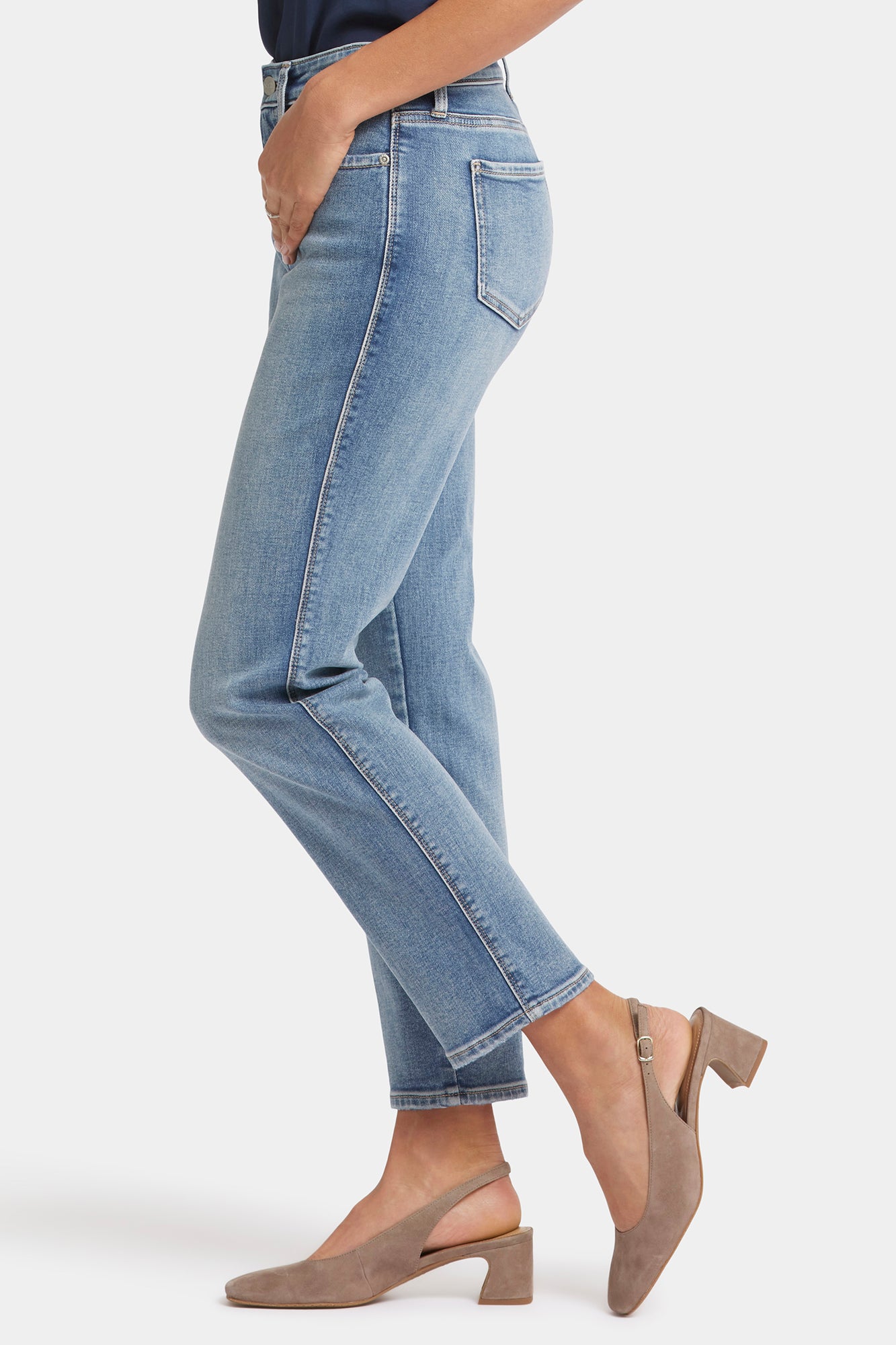 NYDJ Stella Tapered Ankle Jeans  - Indigo Stream