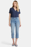 NYDJ Joni Relaxed Capri Jeans With High Rise - Blue Valley