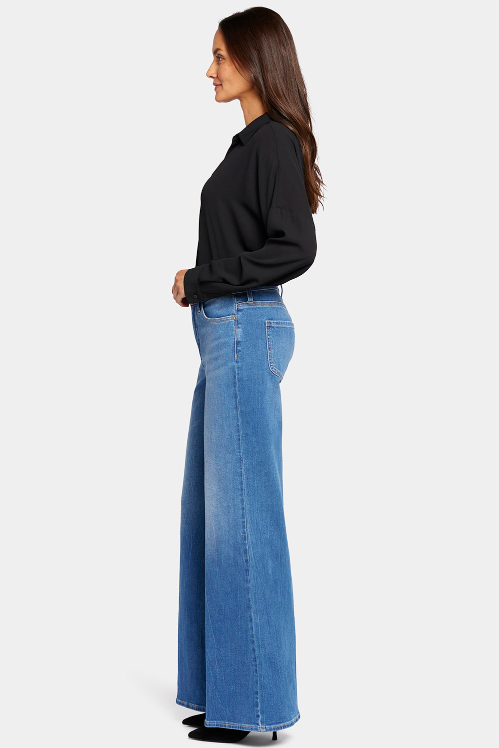 NYDJ Mia Palazzo Jeans  With High Rise - Fairmont