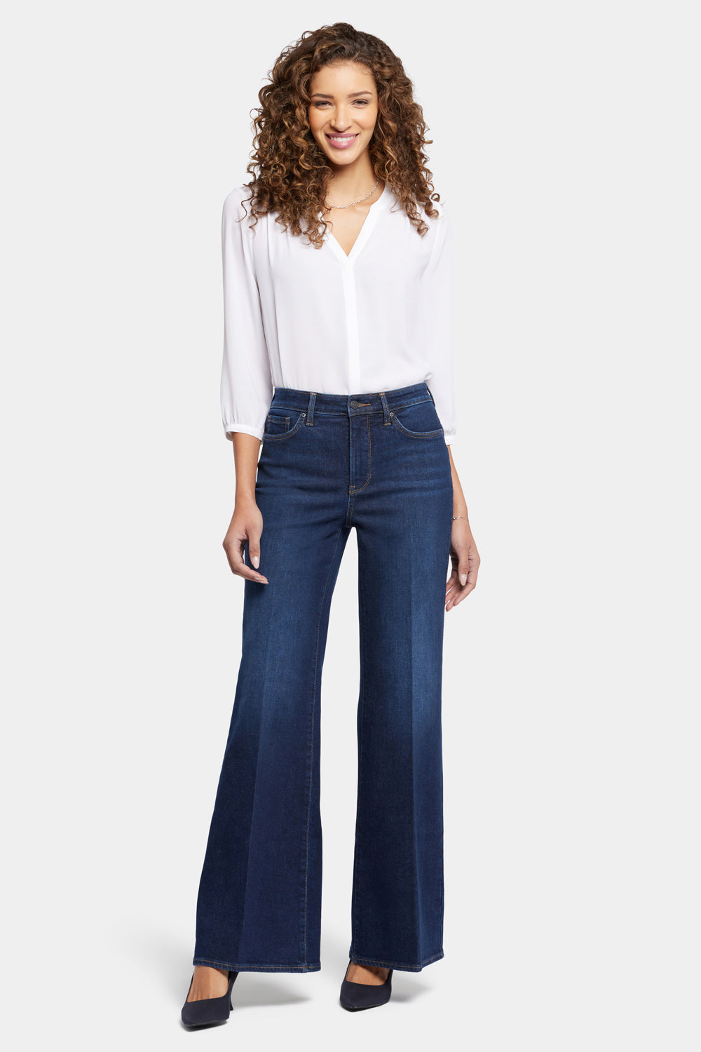 NYDJ Mia Palazzo Jeans  With High Rise - Northbridge