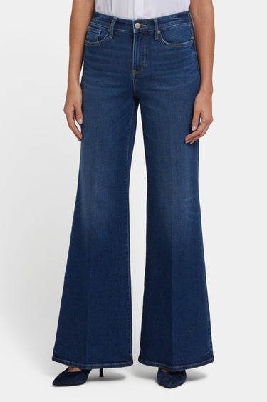 NYDJ Mia Palazzo Jeans With High Rise - Vintage Lapis