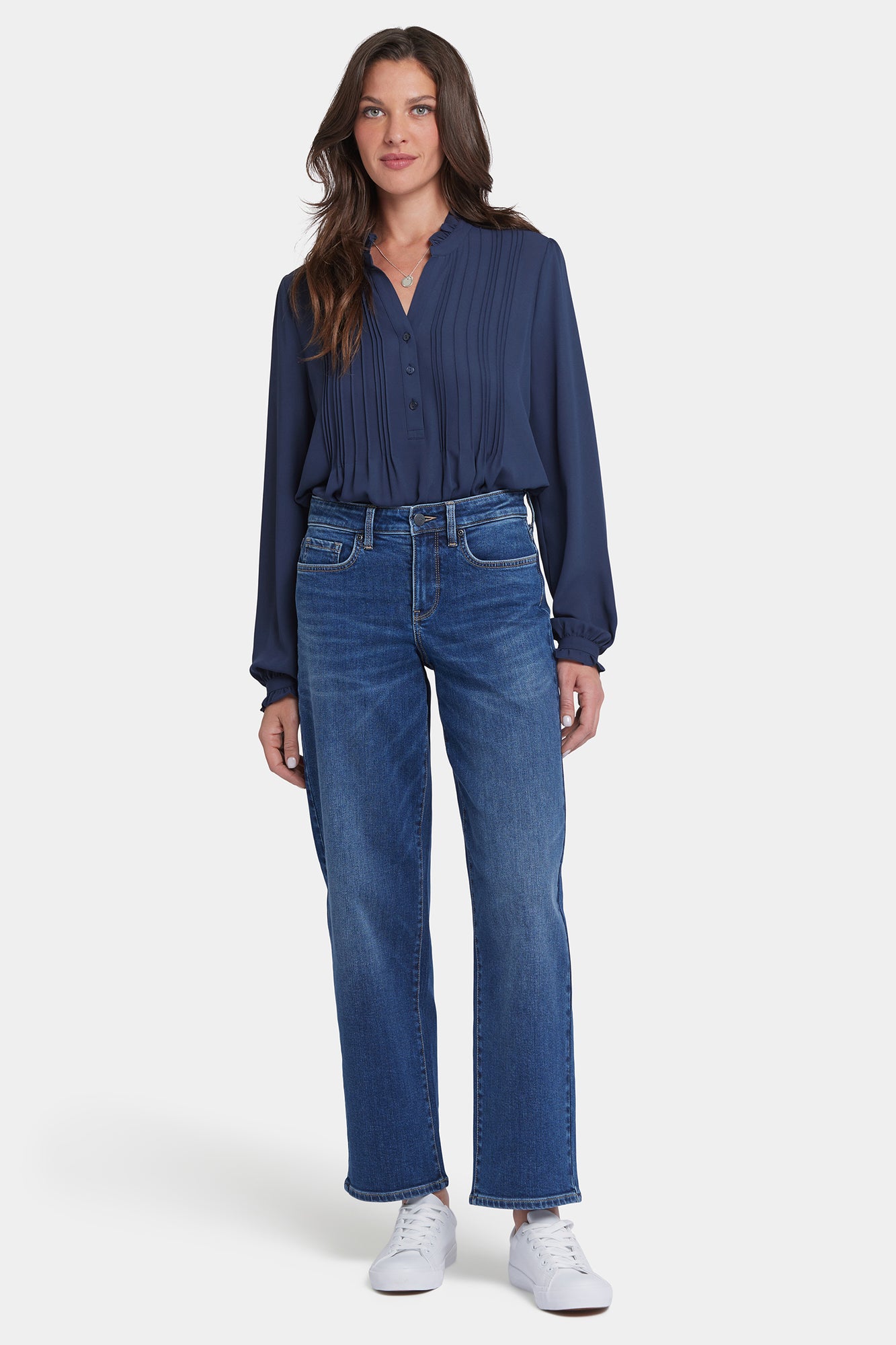 NYDJ Jemma Barrel Jeans With High Rise - Asturia Shore