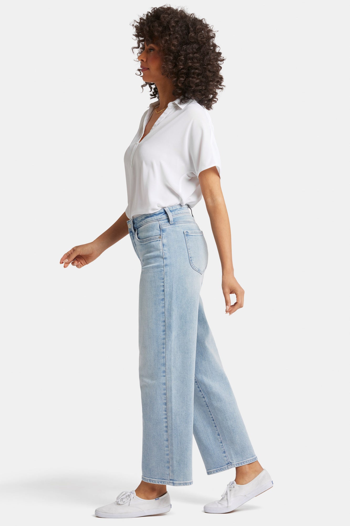 NYDJ Jemma Barrel Jeans With High Rise - Misty Ridge