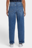 NYDJ Jemma Barrel Jeans With High Rise - Rainbow Blue