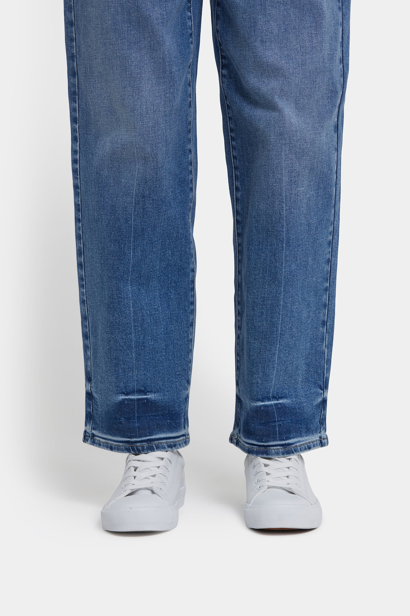 NYDJ Jemma Barrel Jeans With High Rise - Rainbow Blue