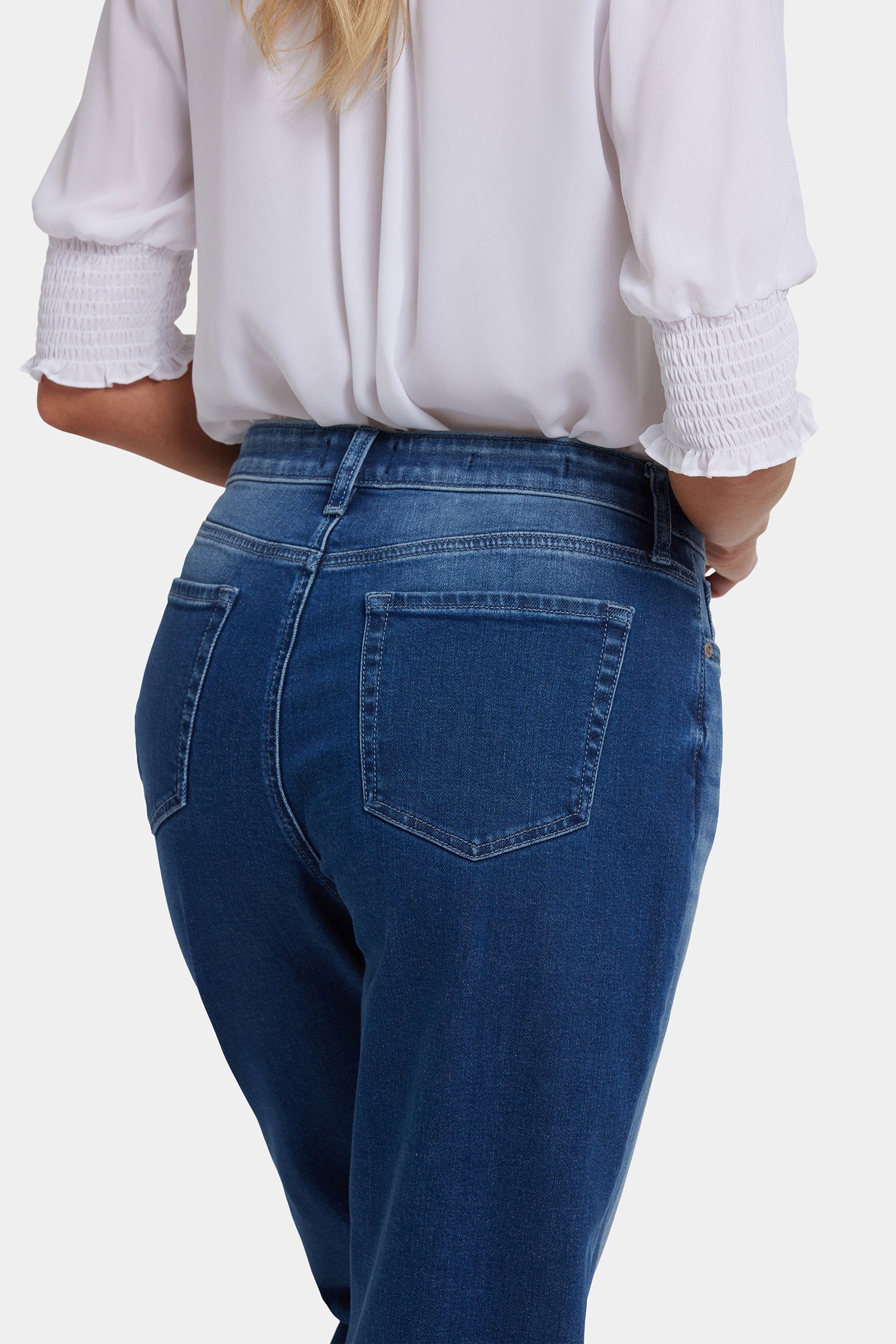 NYDJ Boyfriend Jeans With Super High Rise - Cool Marine