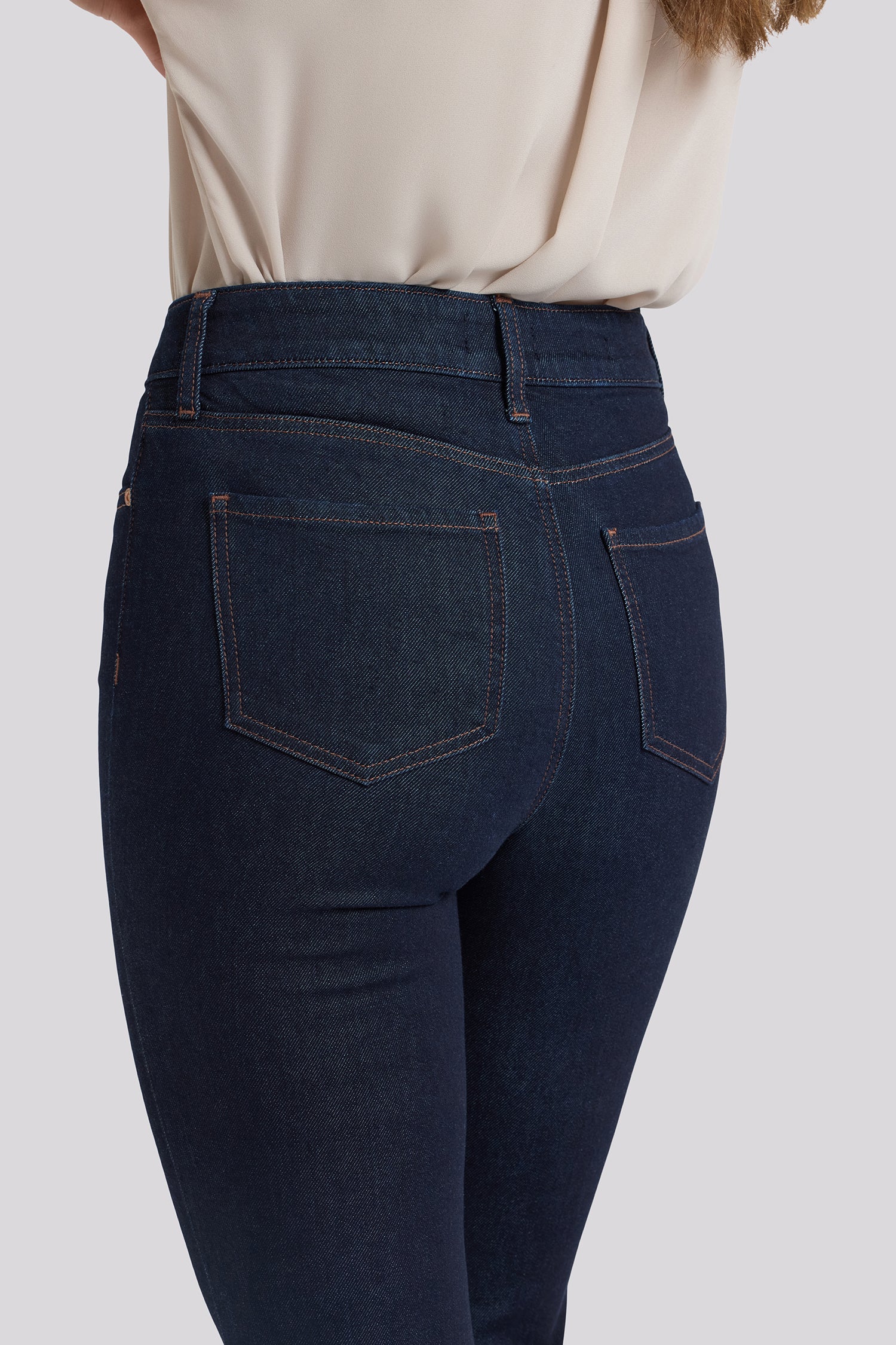 Monica Kick Flare Crop Jeans With High Rise - Magical Blue | NYDJ