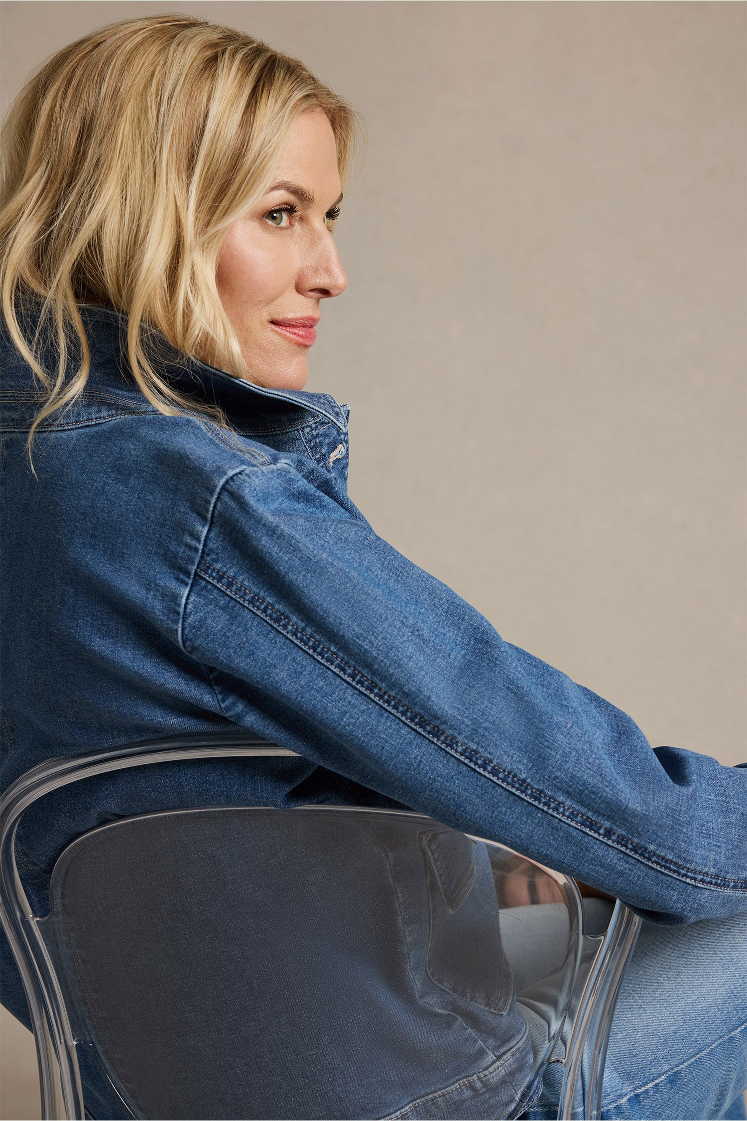 NYDJ Denim Jacket With Oversize Pockets - Salton