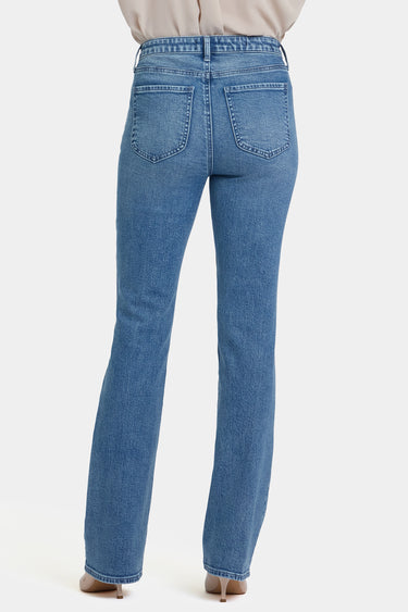 NYDJ Barbara Bootcut Jeans With High Rise And Front Yoke - Washed Crystal