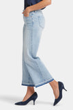 NYDJ Teresa Wide Leg Ankle Jeans With Released Hems - Misty Ridge