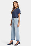 NYDJ Teresa Wide Leg Ankle Jeans With Released Hems - Misty Ridge