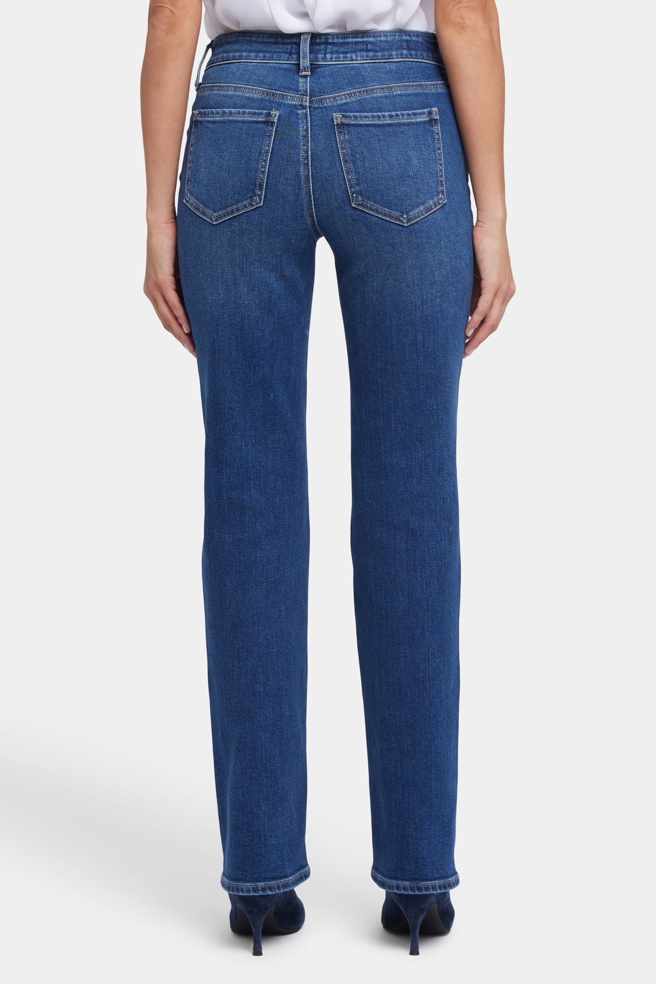 NYDJ Marilyn Straight Jeans  - Asturia Shore