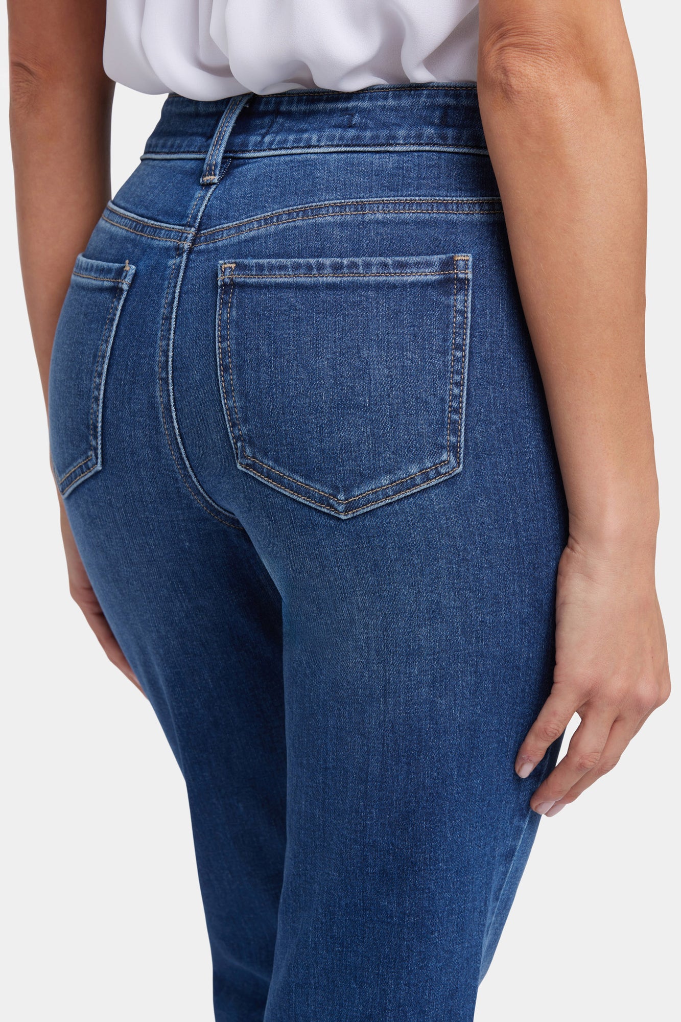 NYDJ Marilyn Straight Jeans  - Asturia Shore