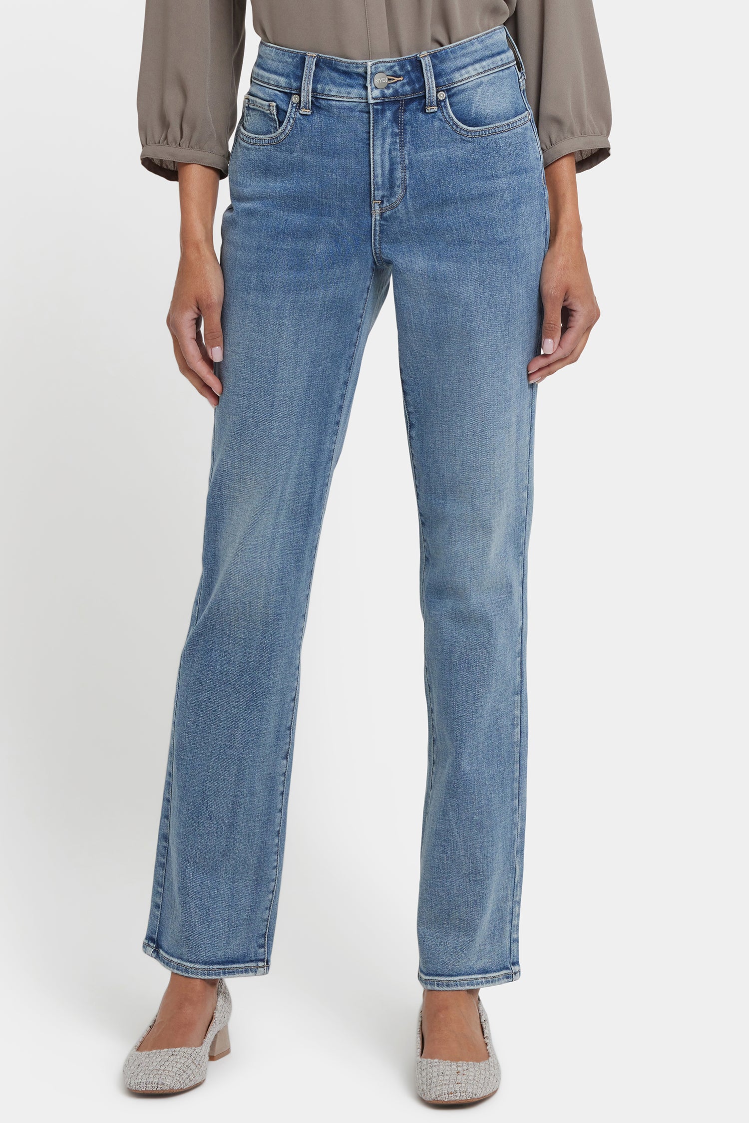 NYDJ Marilyn Straight Jeans  - Atmosphere