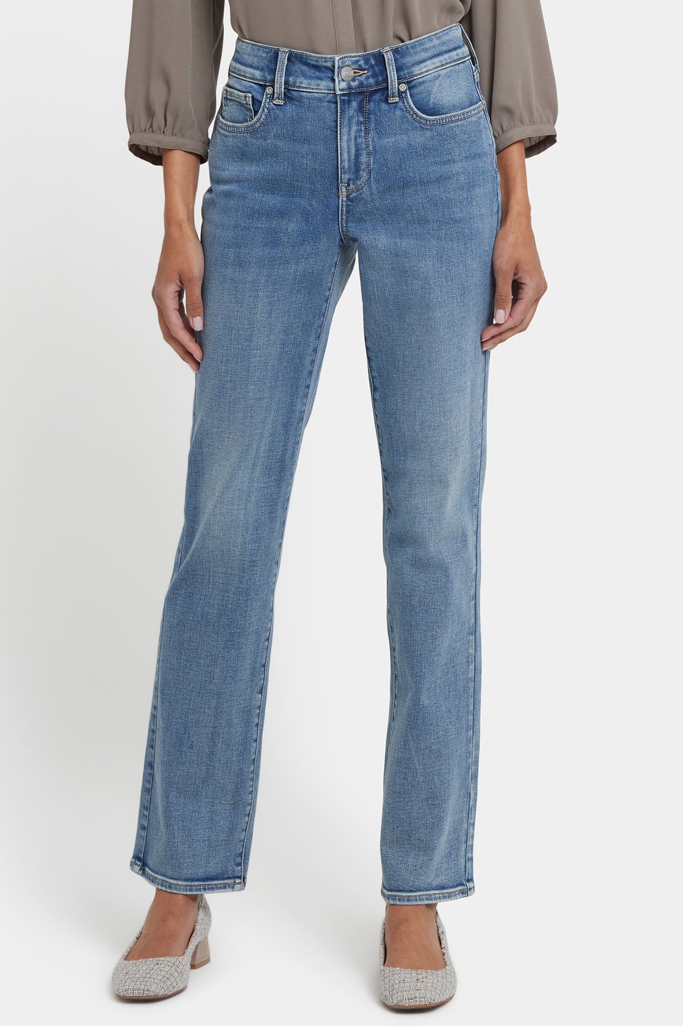 NYDJ Marilyn Straight Jeans  - Atmosphere