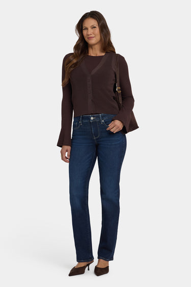 NYDJ Marilyn Straight Jeans  - Indigo Seine