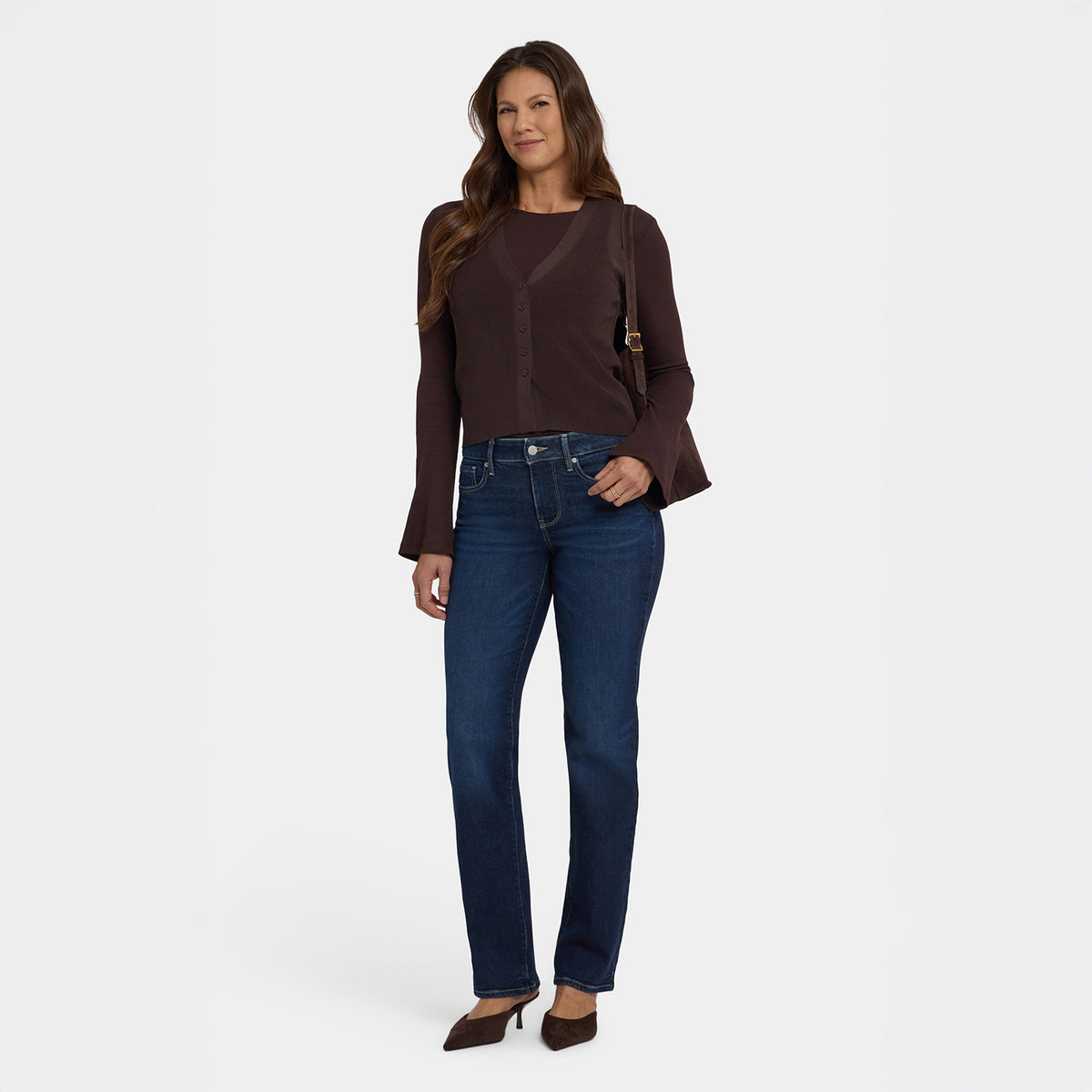 NYDJ Marilyn Straight Jeans  - Indigo Seine