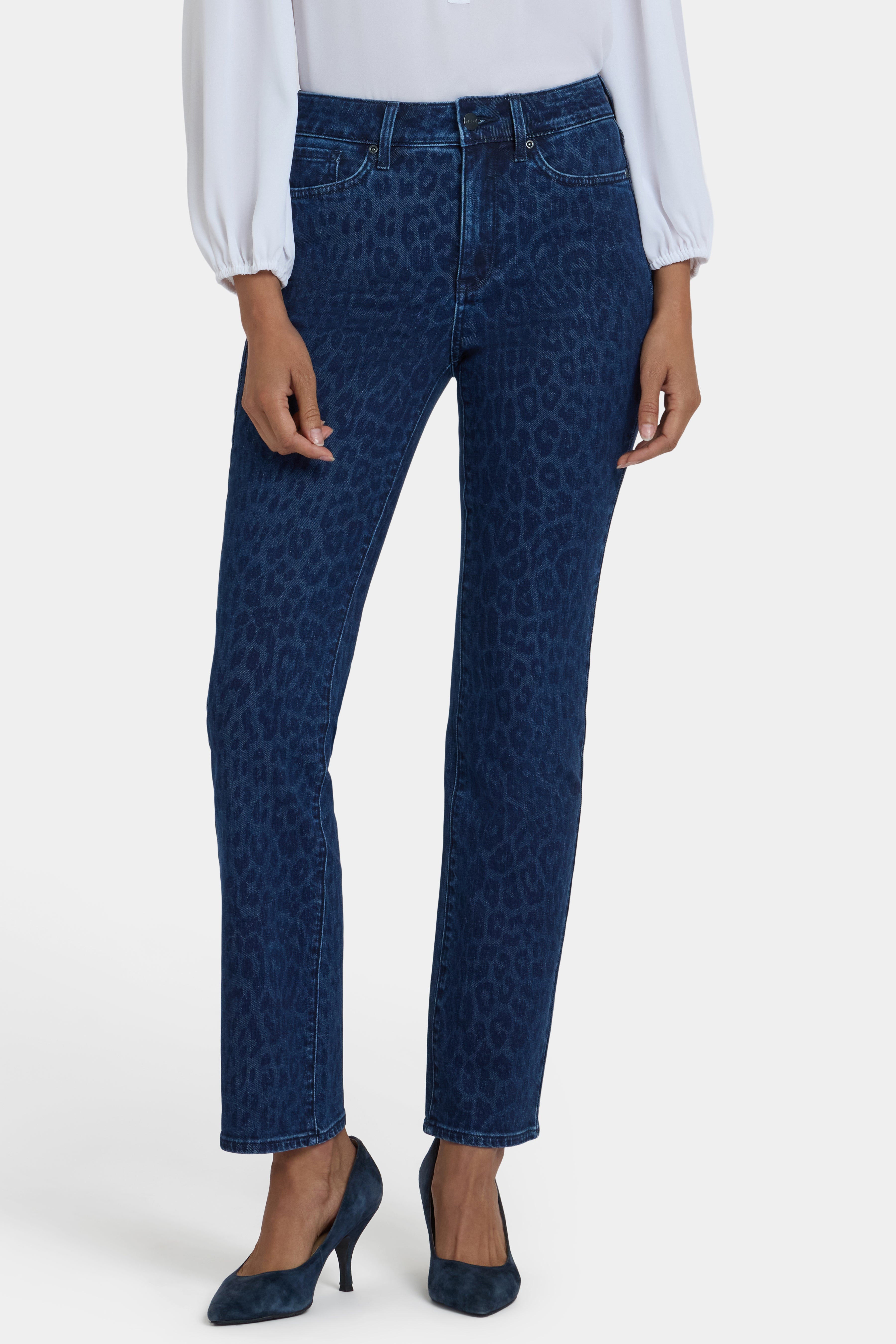Marilyn Straight Jeans With High Rise And 31