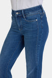 NYDJ Marilyn Straight Jeans With Paneled Seam Detail - Opera Blue
