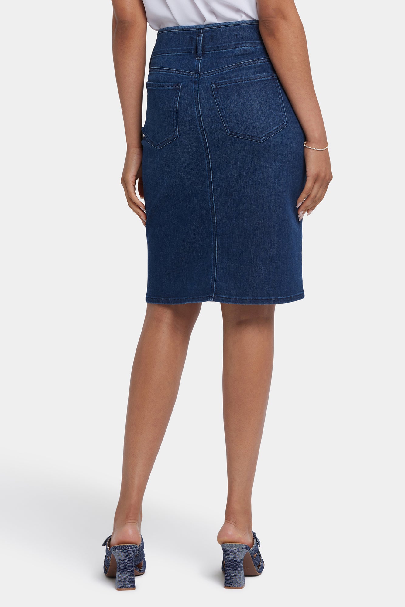 NYDJ High Waist Skirt  - Ibiza Blues